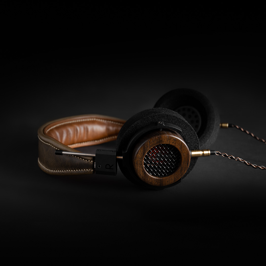 Custom headphone build, angle view